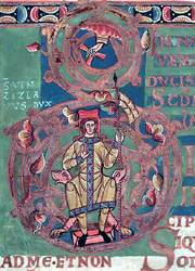 Kodex vyehradsk  sv. Vclav s korouhv