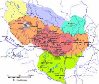 Územní rozsah Velké Moravy